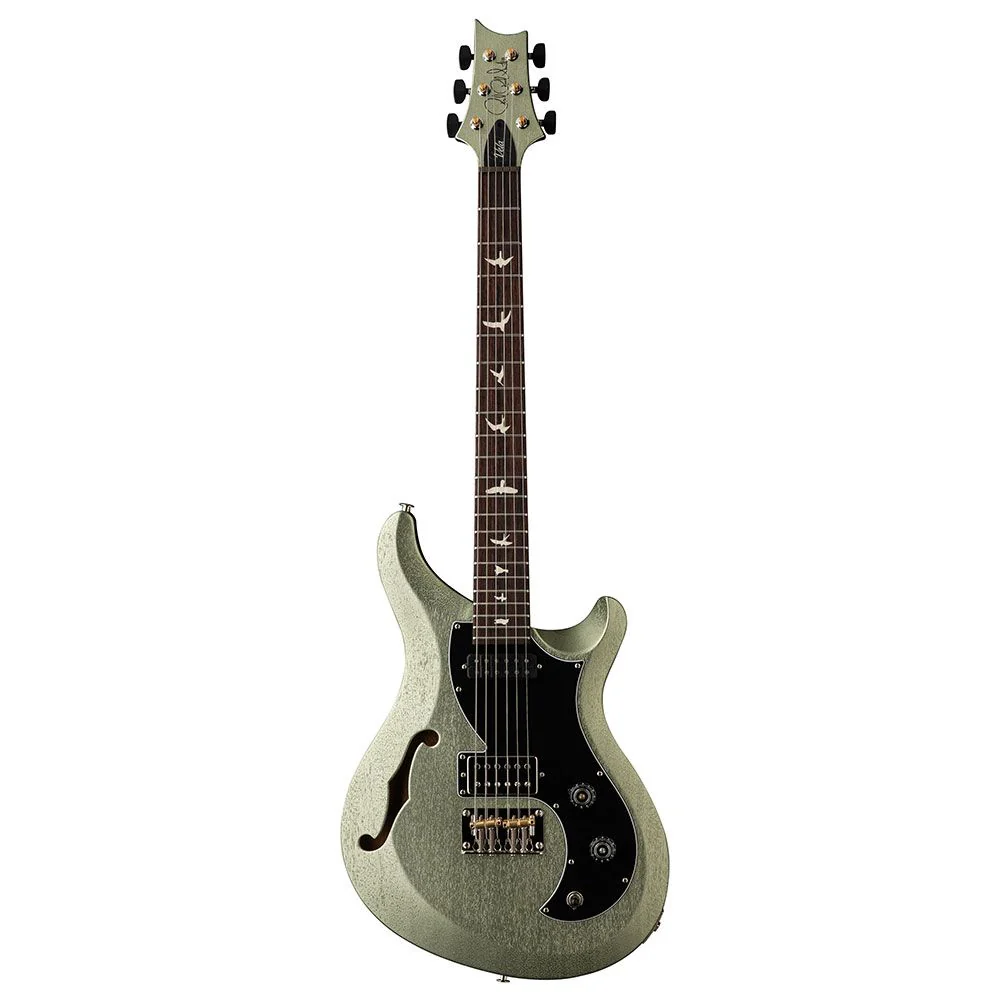 PRS S2 Vela Semi Hollow Electric Guitar (Mavis Mint Metallic Satin) inc Gig Bag