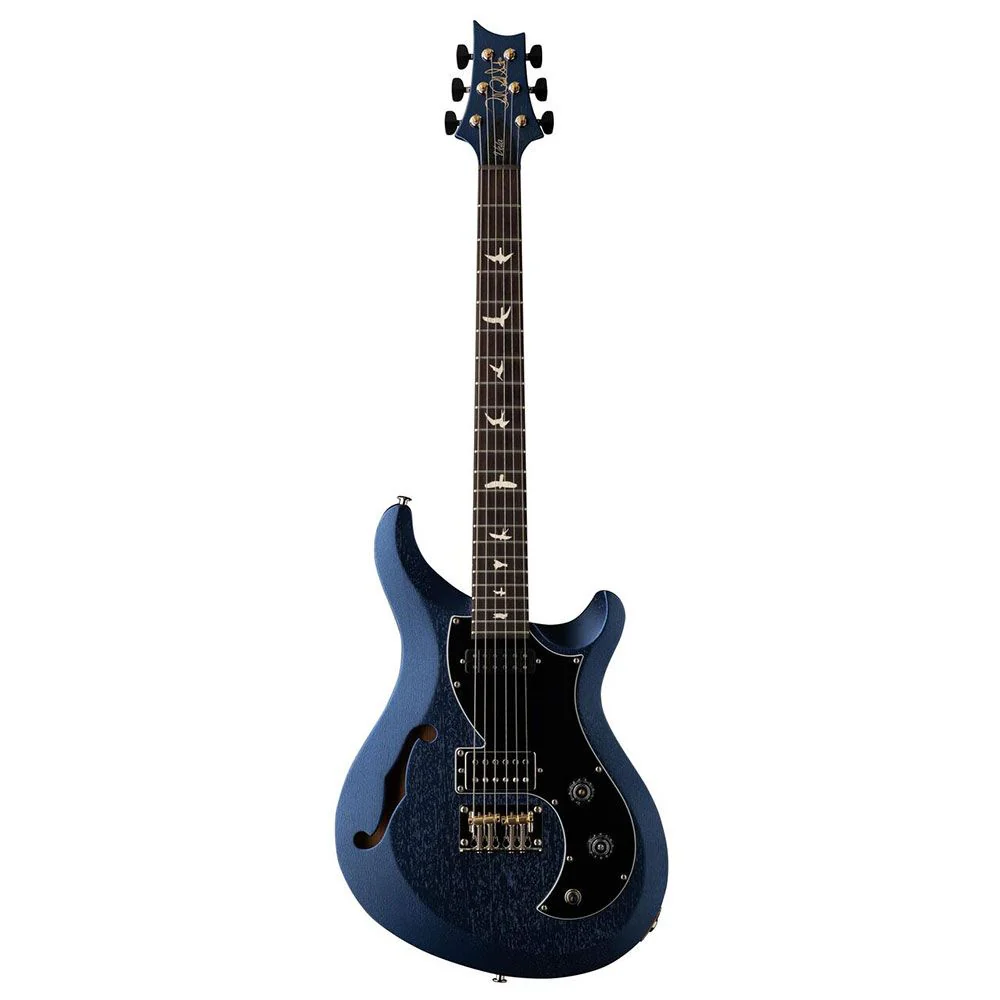 PRS S2 Vela Semi Hollow Electric Guitar (Metallic Midnight Satin) inc Gig Bag