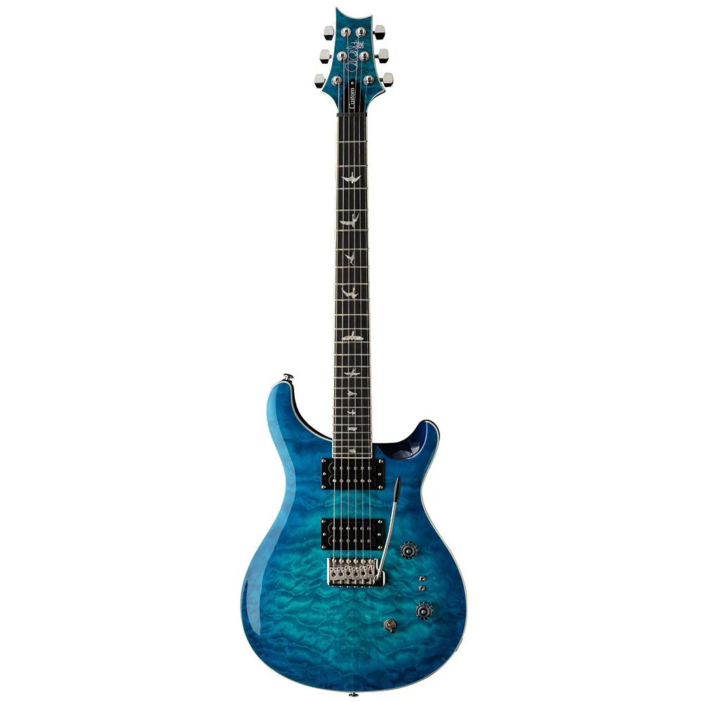 PRS SE Custom 24-08 Quilt (Lake Blue) inc Gig Bag