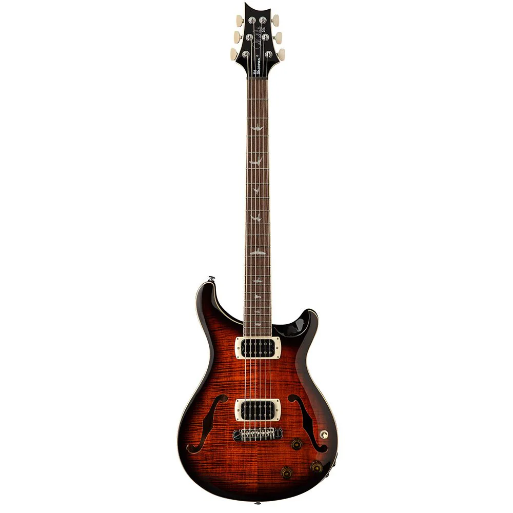 PRS SE Ed Sheeran Ltd Baritone HB1 Piezo (Orange Tiger Smokeburst) inc Gig Bag