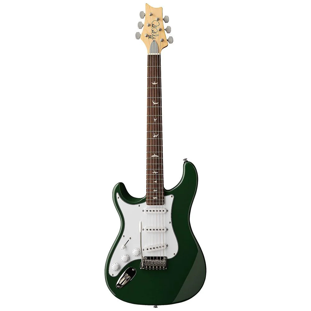 PRS SE Silver Sky Left-Hand Guitar w/ Rosewood Fingerboard (Laurel Green) inc Gig Bag