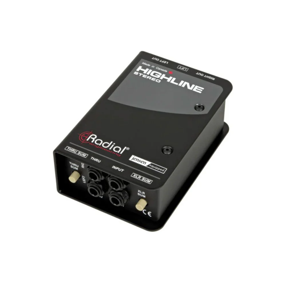 Radial HIGHLINE-ST Stereo to Stereo Passive Line Isolator