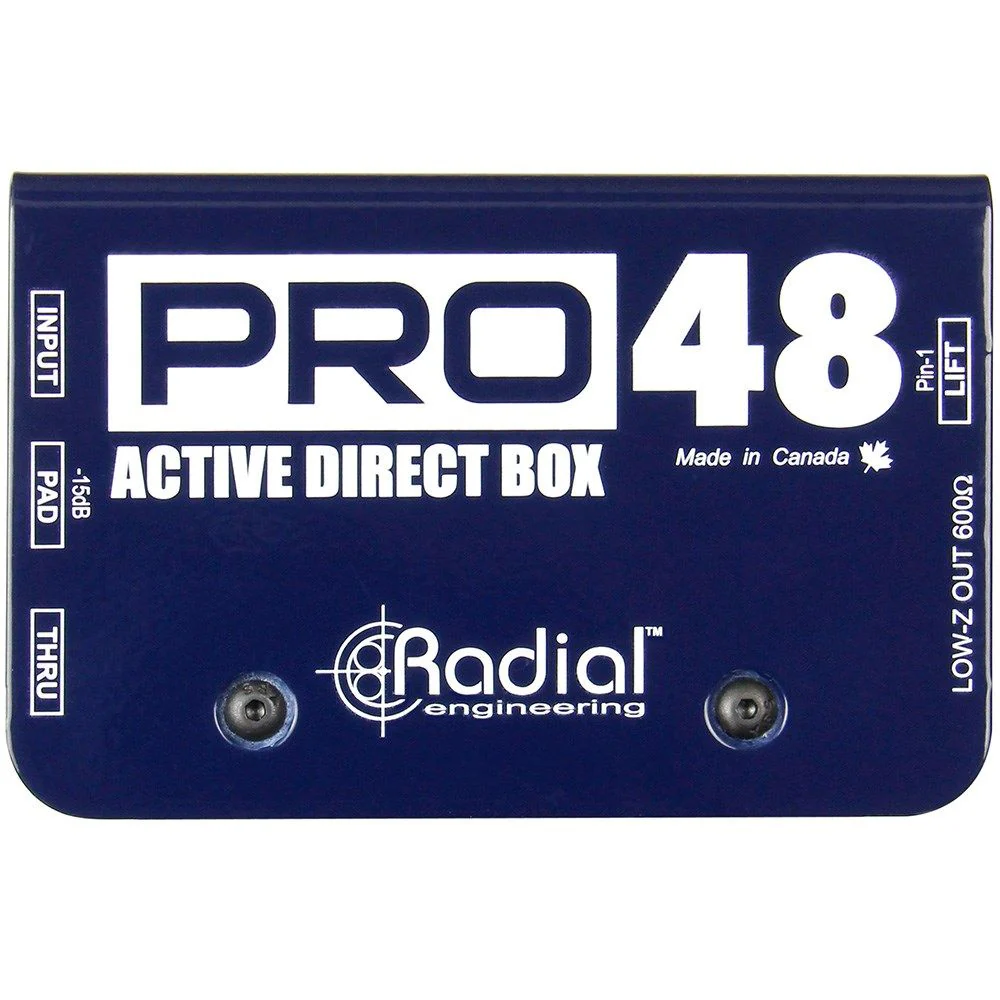 Radial Pro48 Phantom Powered Active Direct Box