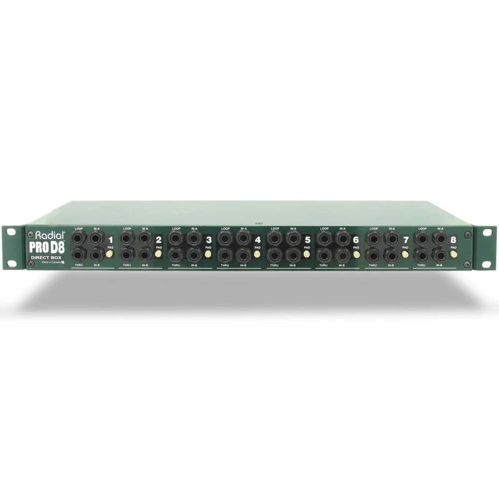 Radial ProD8 Eight Channel Rackmount Passive DI