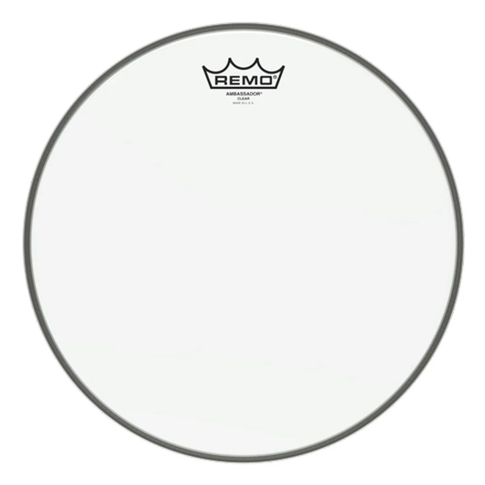 Remo BA-0313-00 Ambassador Clear Drumhead, 13"
