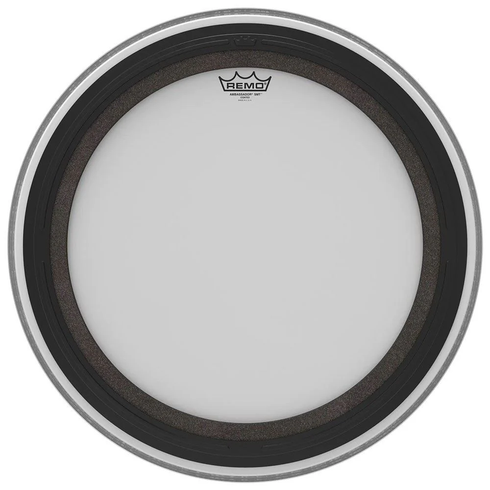 Remo BR-1122-00-SMT Ambassador Coated Bass Drum Head, 22"