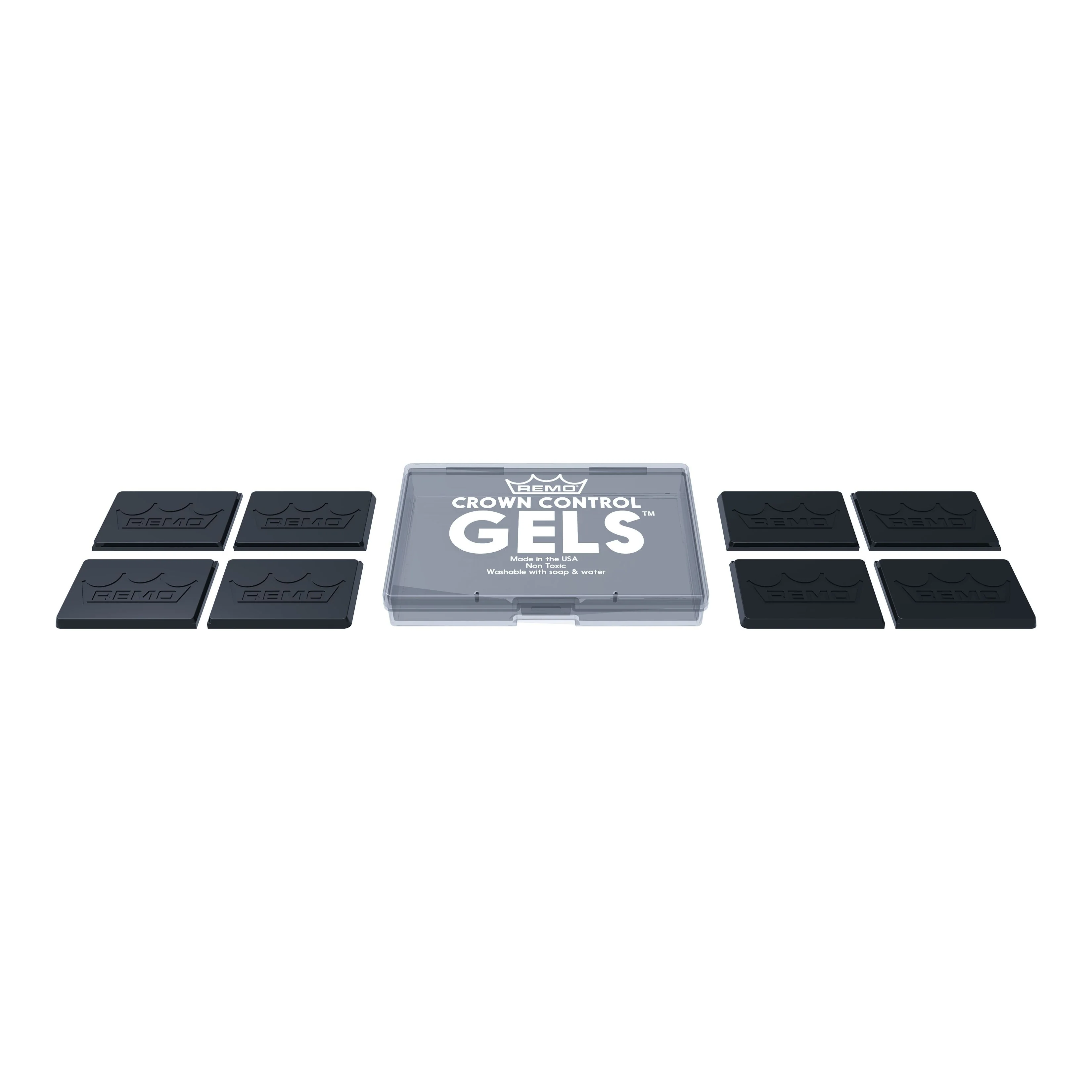 Remo Crown Control Gels Packaged 1 Case Accessory