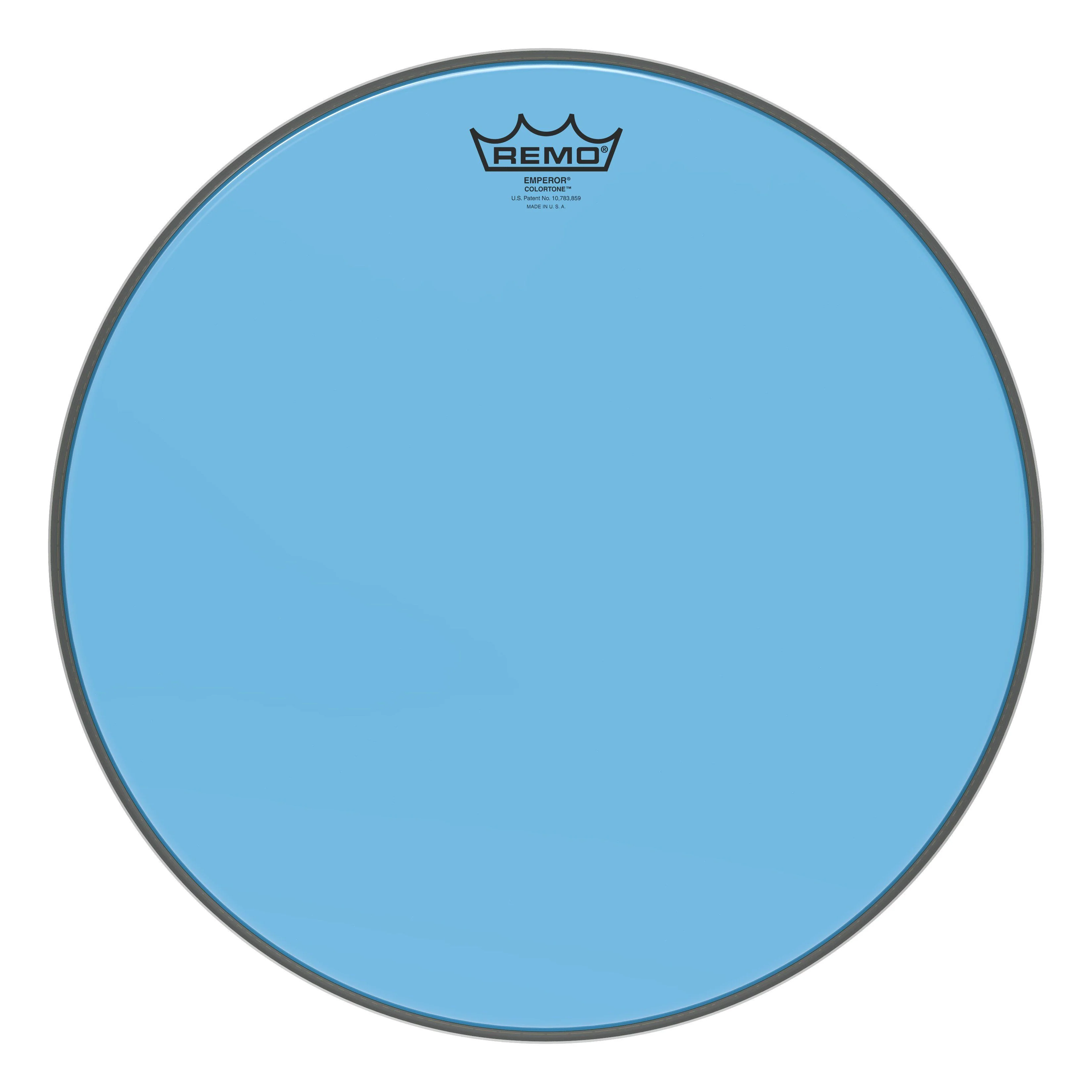 Remo Emperor Colortone 16 inch Blue Drumhead