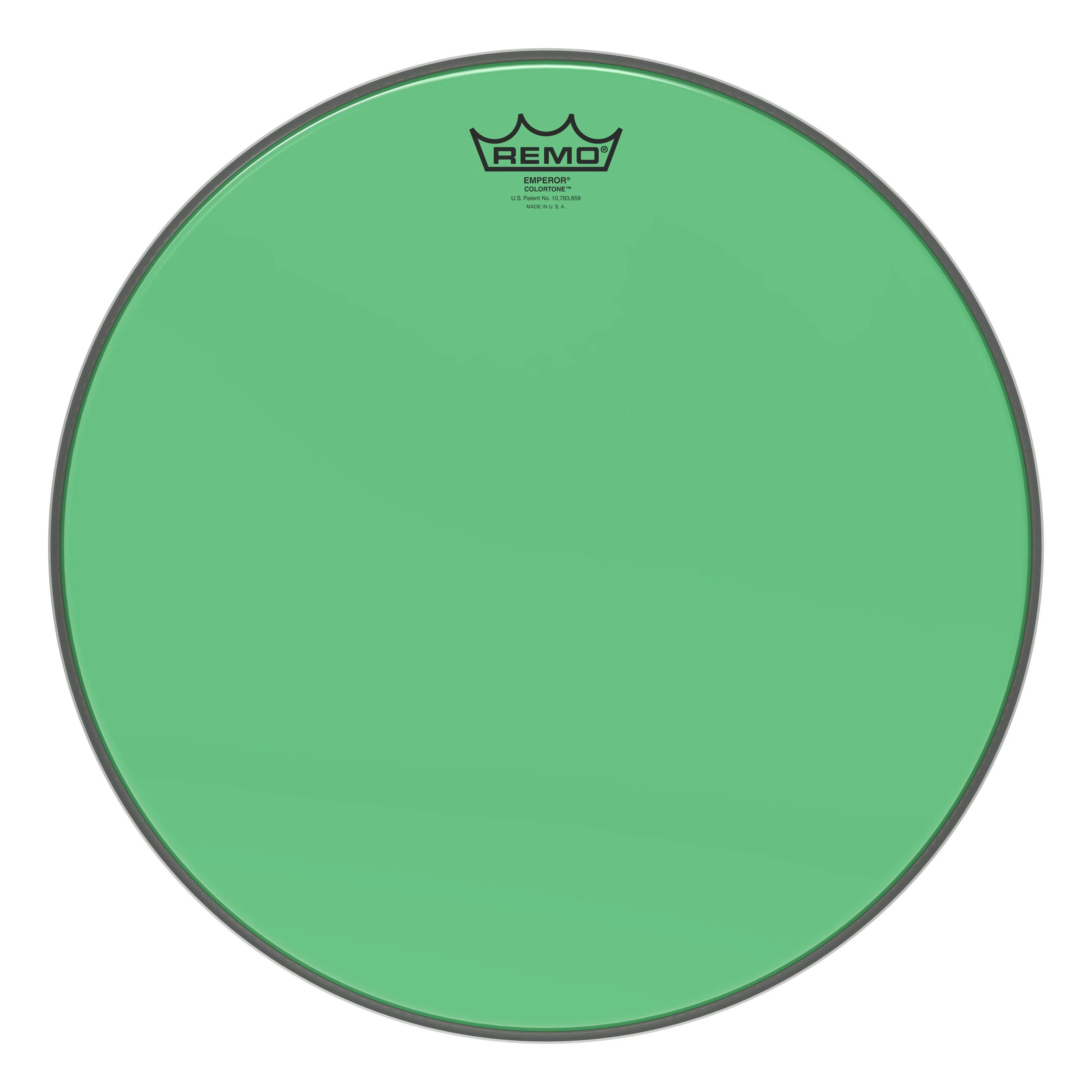 Remo Emperor Colortone 16 inch Green Drumhead