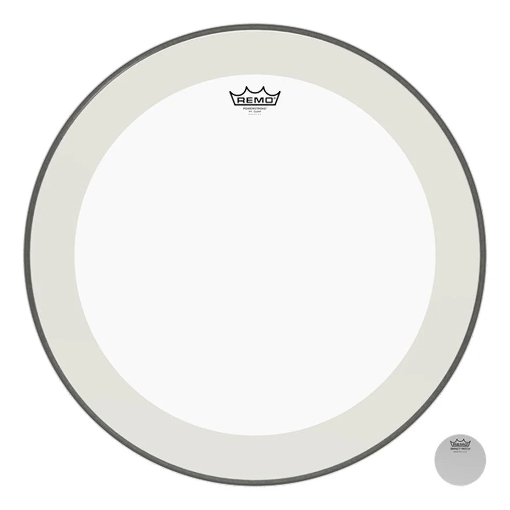 Remo P4-0310-BP Powerstroke P4 Clear Drumhead - 10"