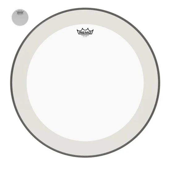Remo Powerstroke P4 24inch Bass Clear Drumhead