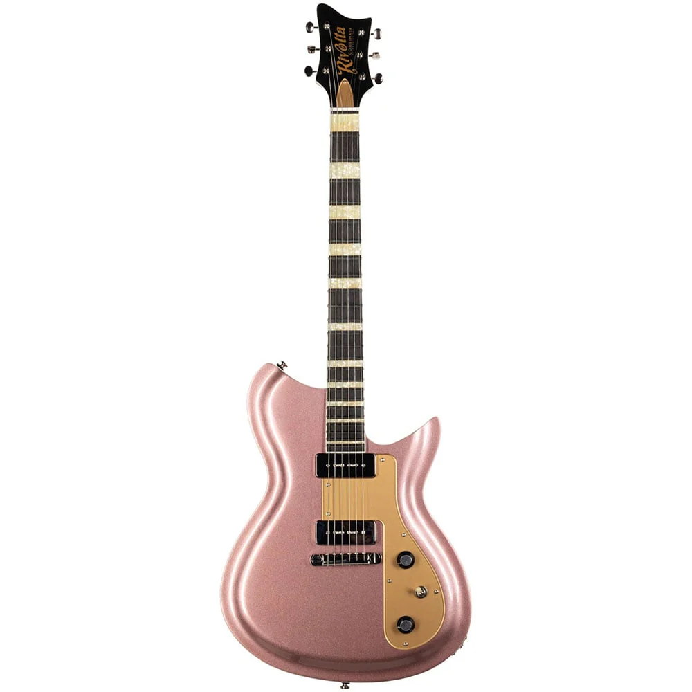 Rivolta Combinata VII Electric Guitar Burgundy Mist Metallic with Deluxe Gig Bag