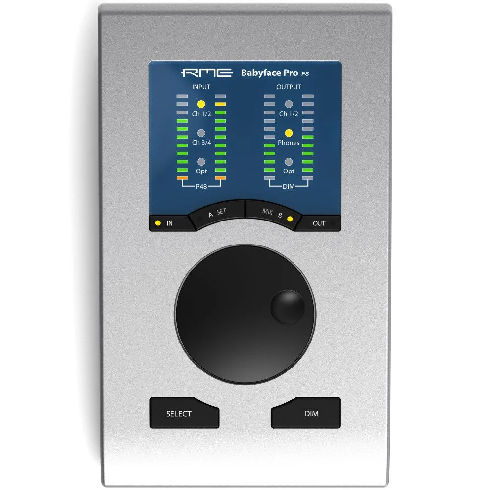 RME Babyface Pro FS 24-Channel 192kHz Bus-Powered Pro USB 2.0 Audio Interface