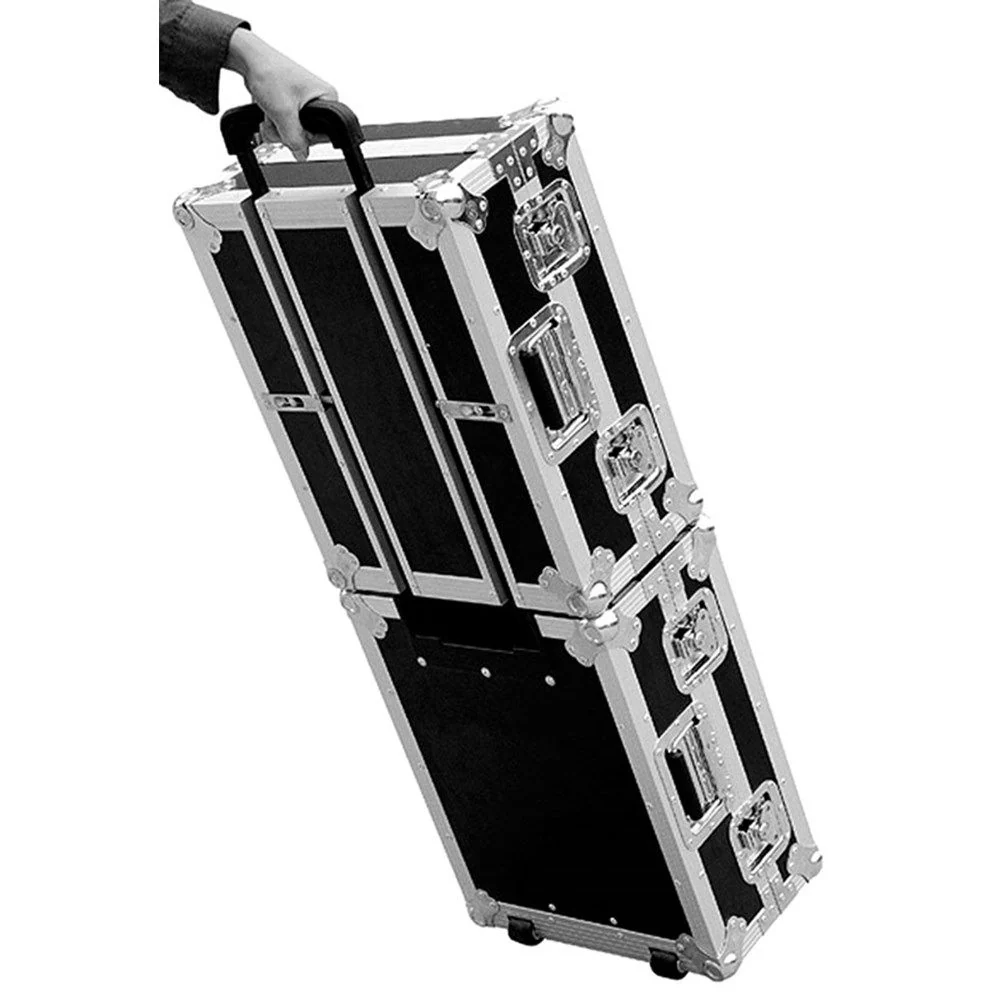 Road Ready RR1200HWS Stackable Turntable Case Combo
