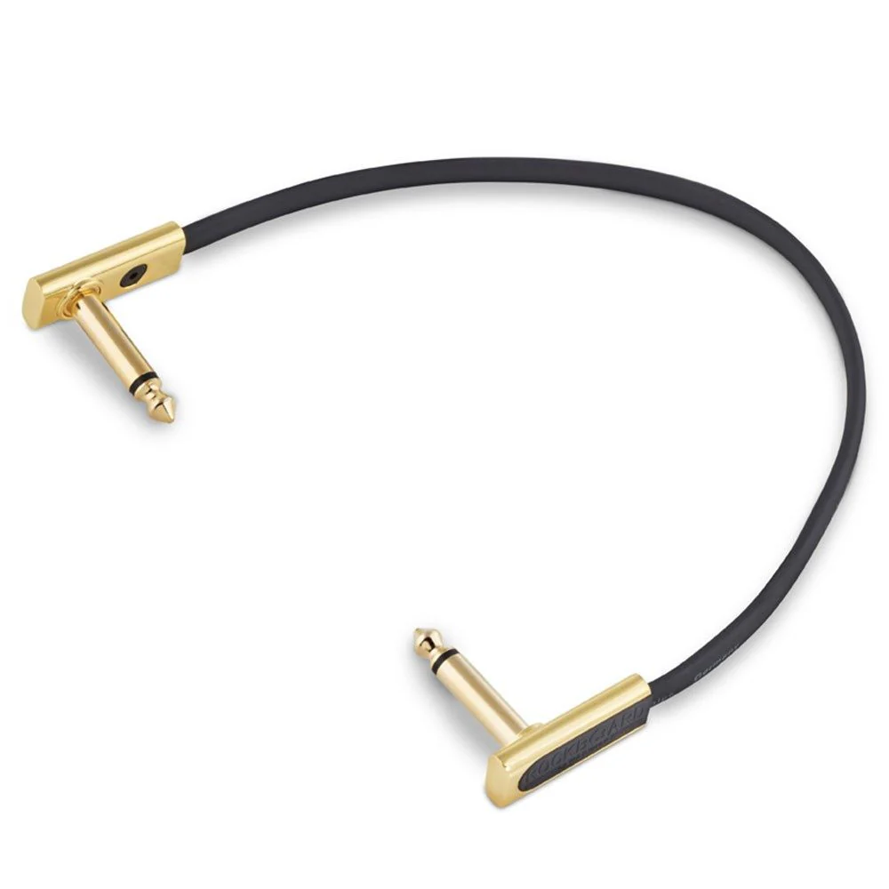 RockBoard Flat Patch Cable 20cm Gold