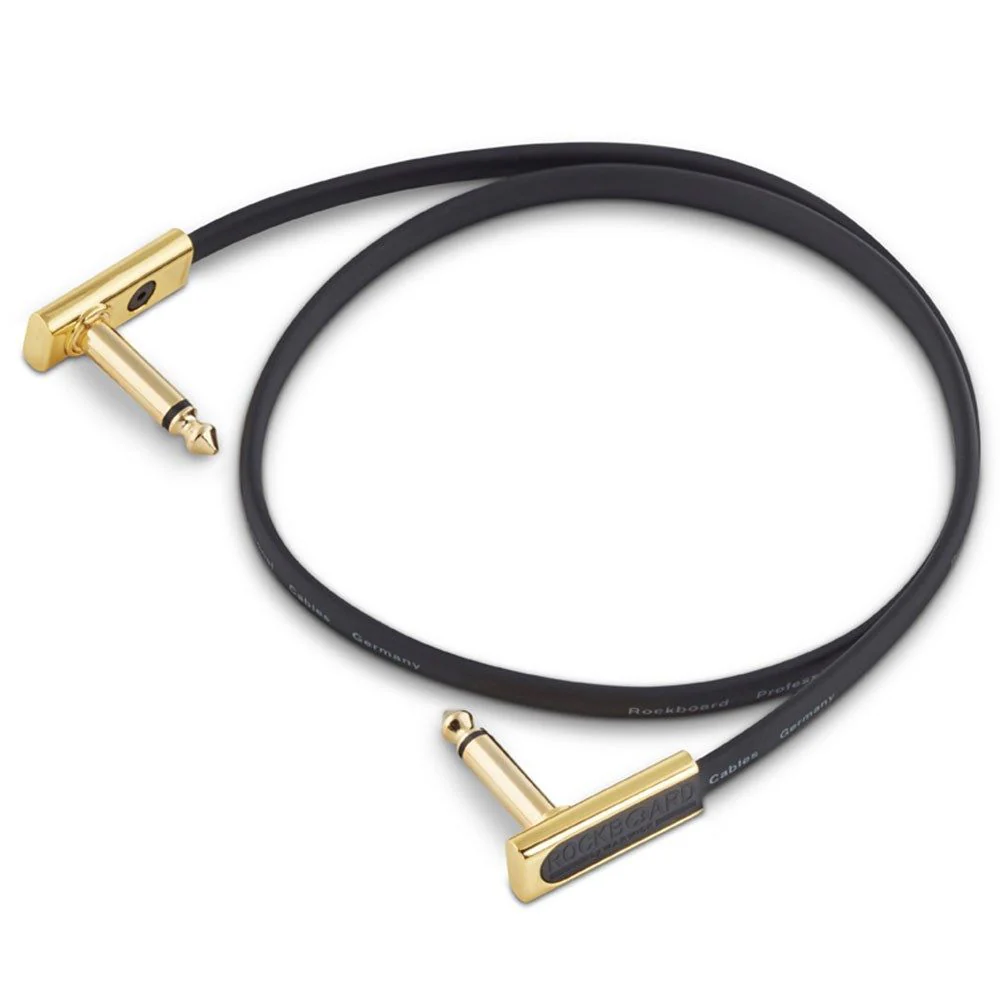 RockBoard Flat Patch Cable 60cm Gold