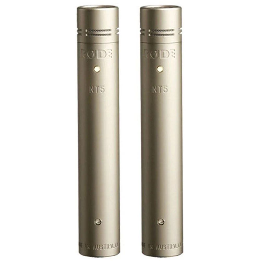 Rode NT5 Compact 1/2" Cardioid Condenser Mics (Matched Pair)
