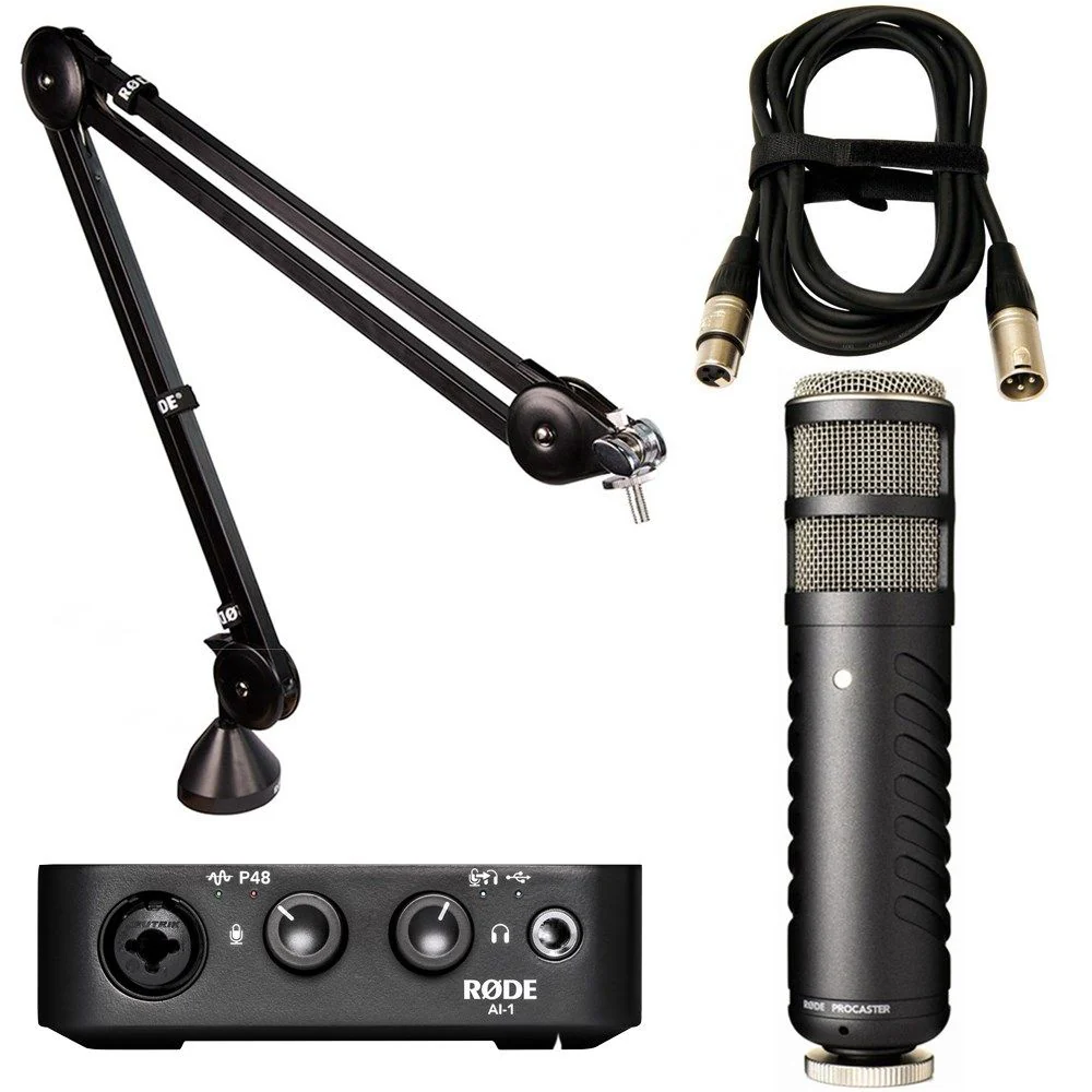 Rode Procaster Pack w/ AI1, PSA1 & XLR Cable (3m)