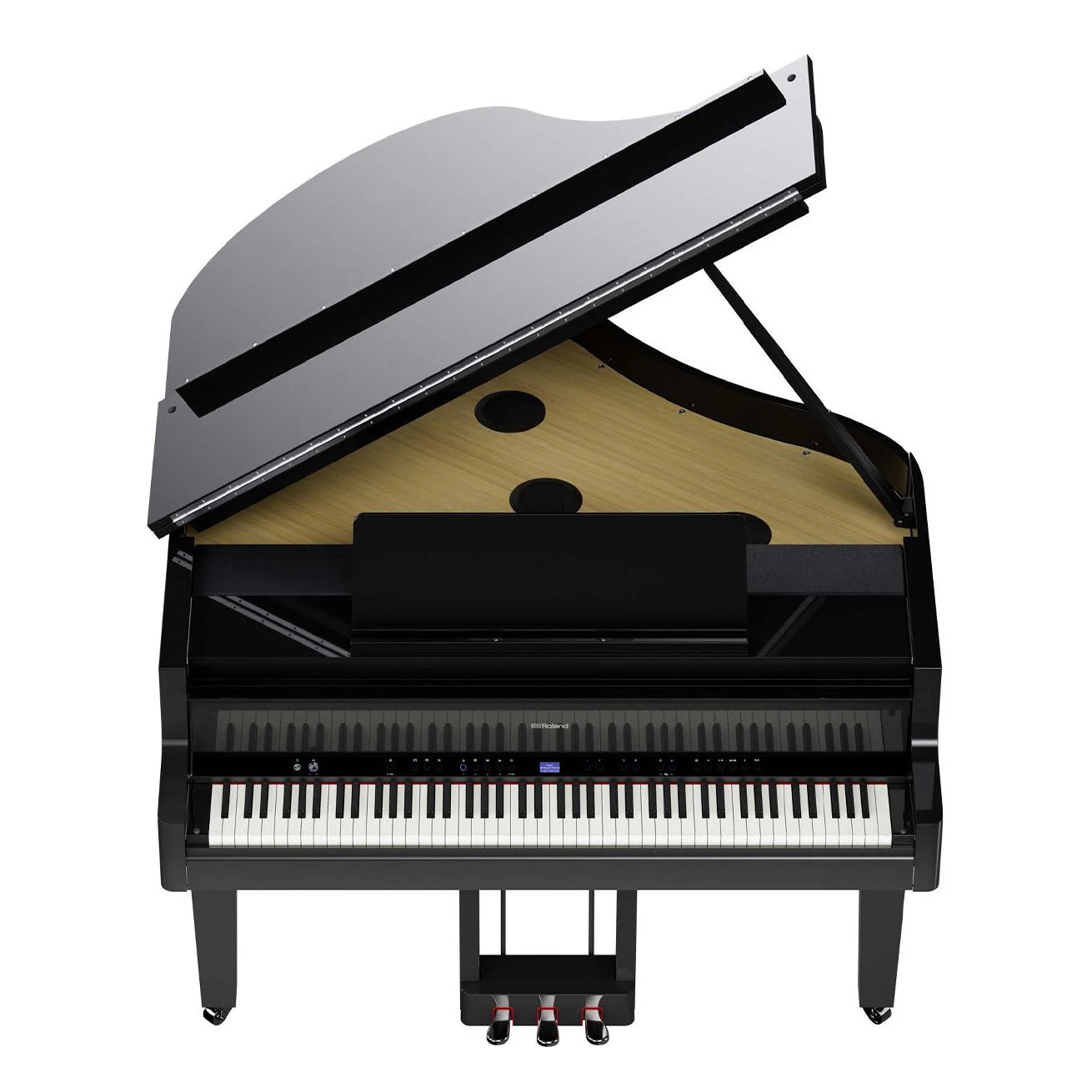 Roland GP9MPE Flagship Digital Grand Piano w/ Self Playing Keys (Polished Ebony) w/ Bench