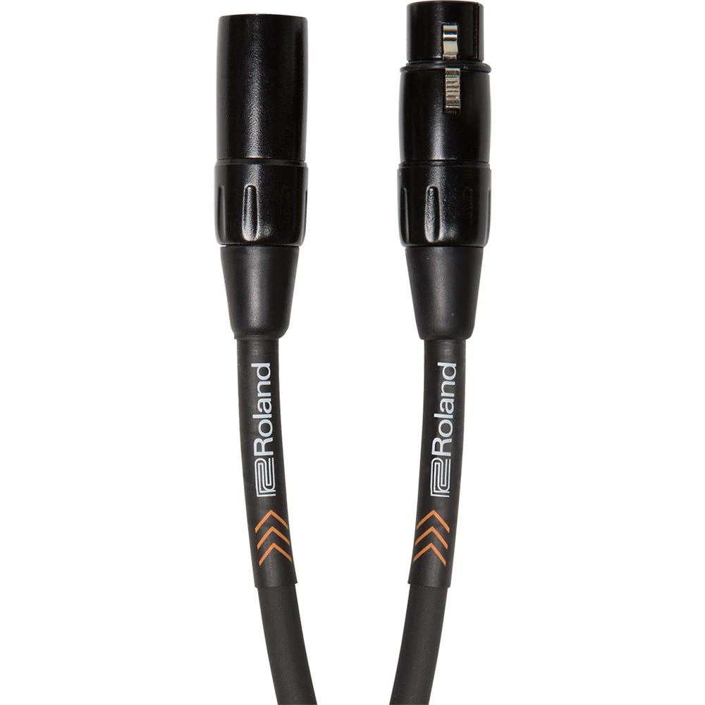 Roland RMC-B15 Microphone Cable (15ft) Black Series