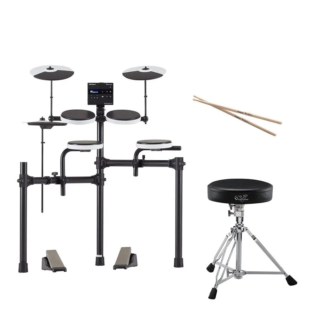 Roland TD-02K V-Drums Compact Kit w/ DAP Pack