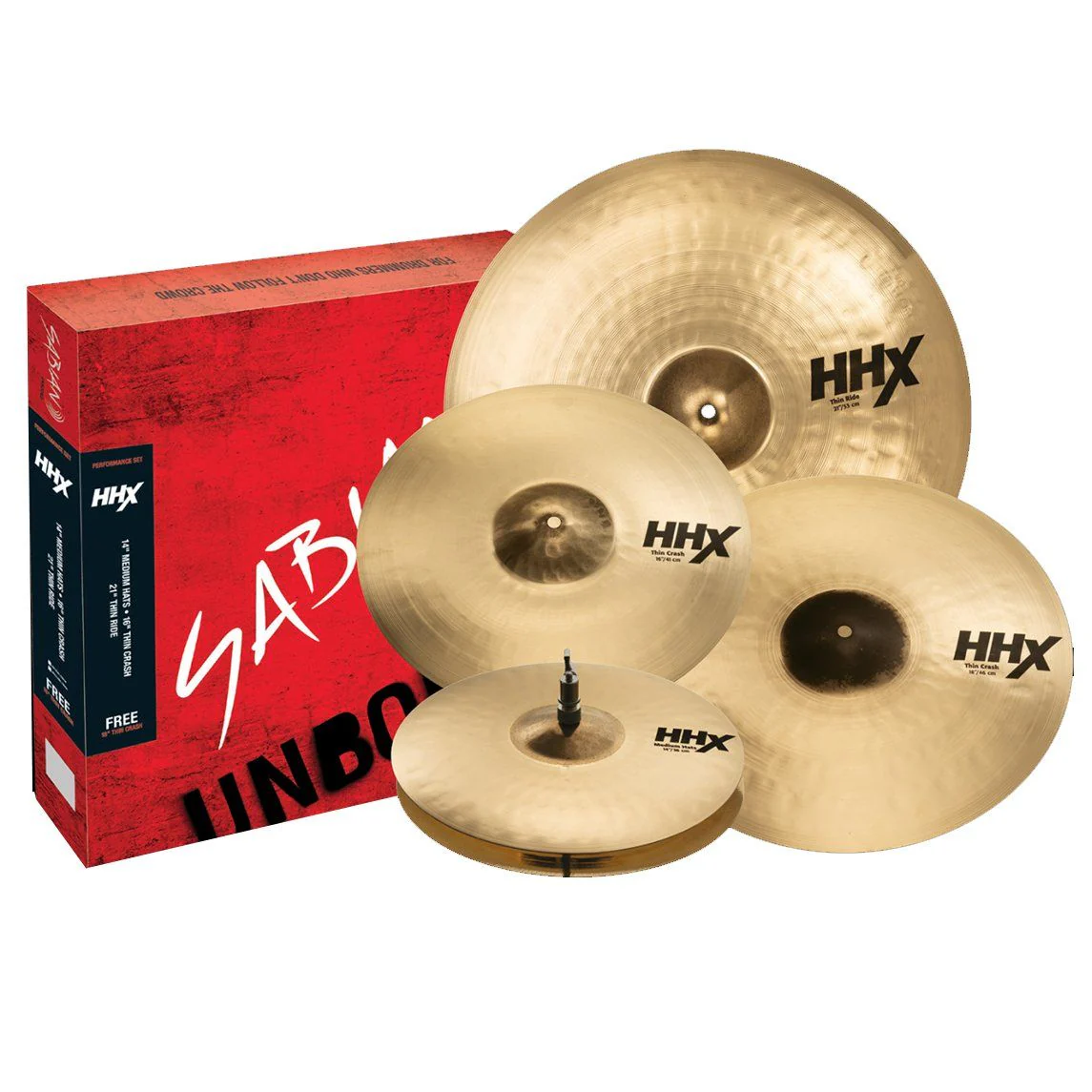 Sabian 15005XTMB HHX Performance Cymbal Set