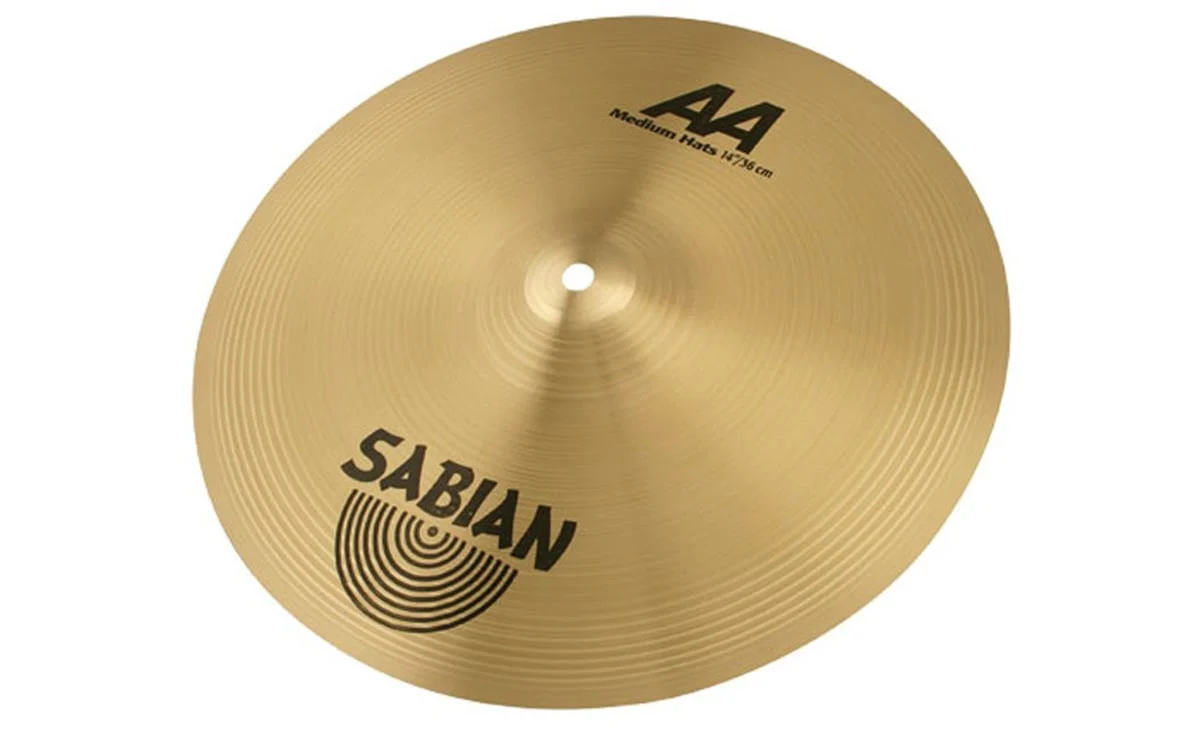 Sabian 21402 14inch AA Medium Hi Hat Cymbal Pair