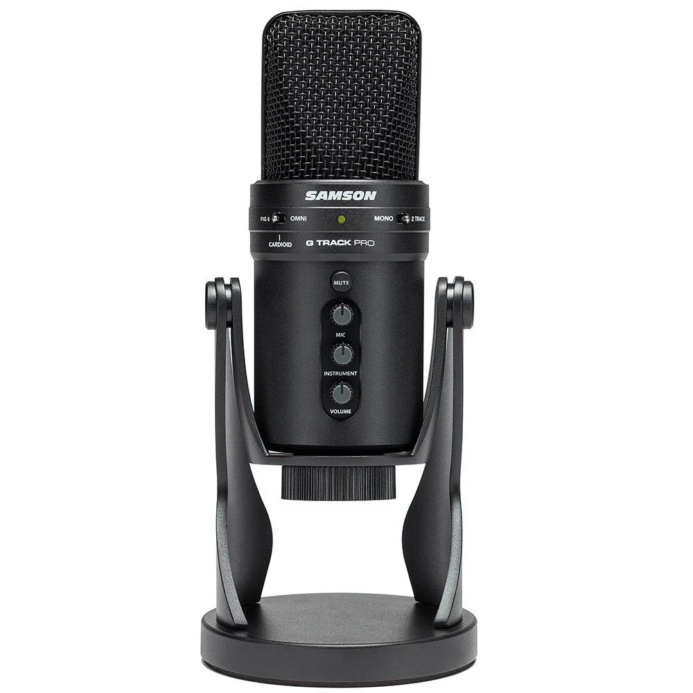 Samson G-Track Pro Professional USB Microphone w/ Audio Interface