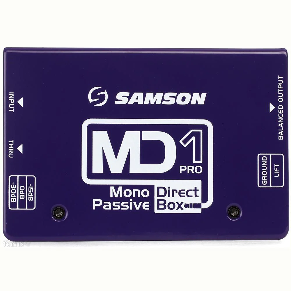Samson MD1 Pro Mono Passive Direct Box