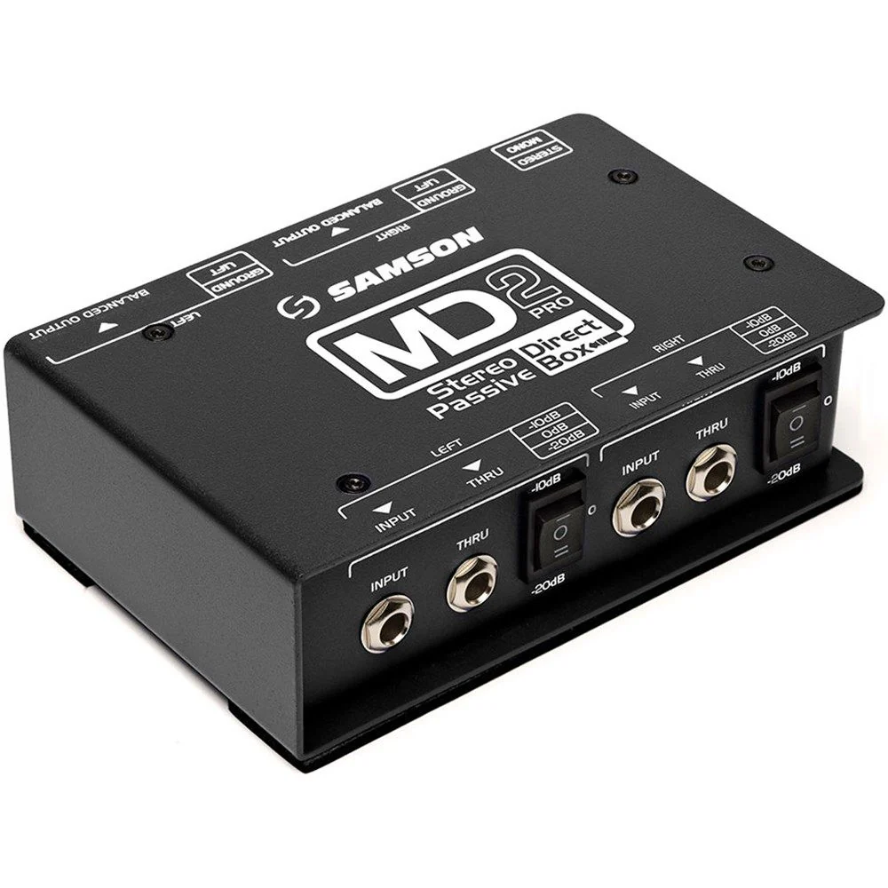 Samson MD2 Pro Stereo Passive Direct Box