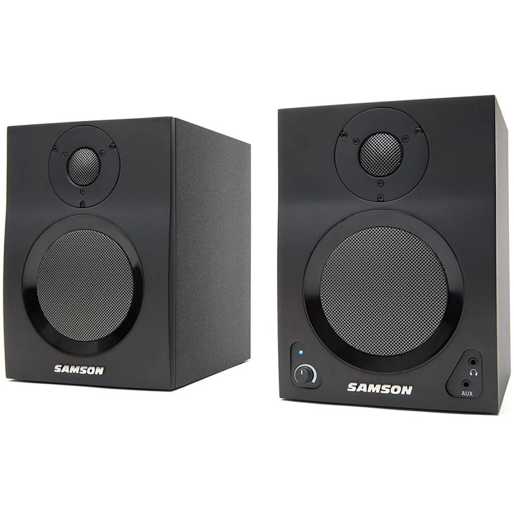 Samson MediaOne BT4 Powered 4" Studio Monitors w/ Bluetooth