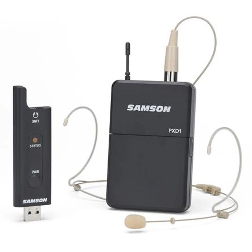 Samson Stage XPD2 Headset USB Digital Wireless Headset Microphone System