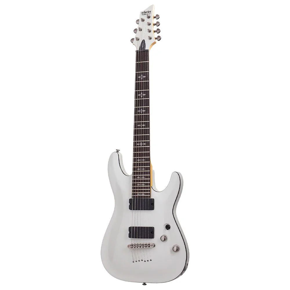 Schecter Demon 7 Electric Guitar 7 String Vintage White