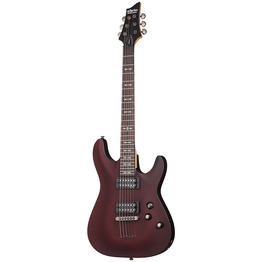 Schecter Omen-6 Electric Guitar Walnut Satin