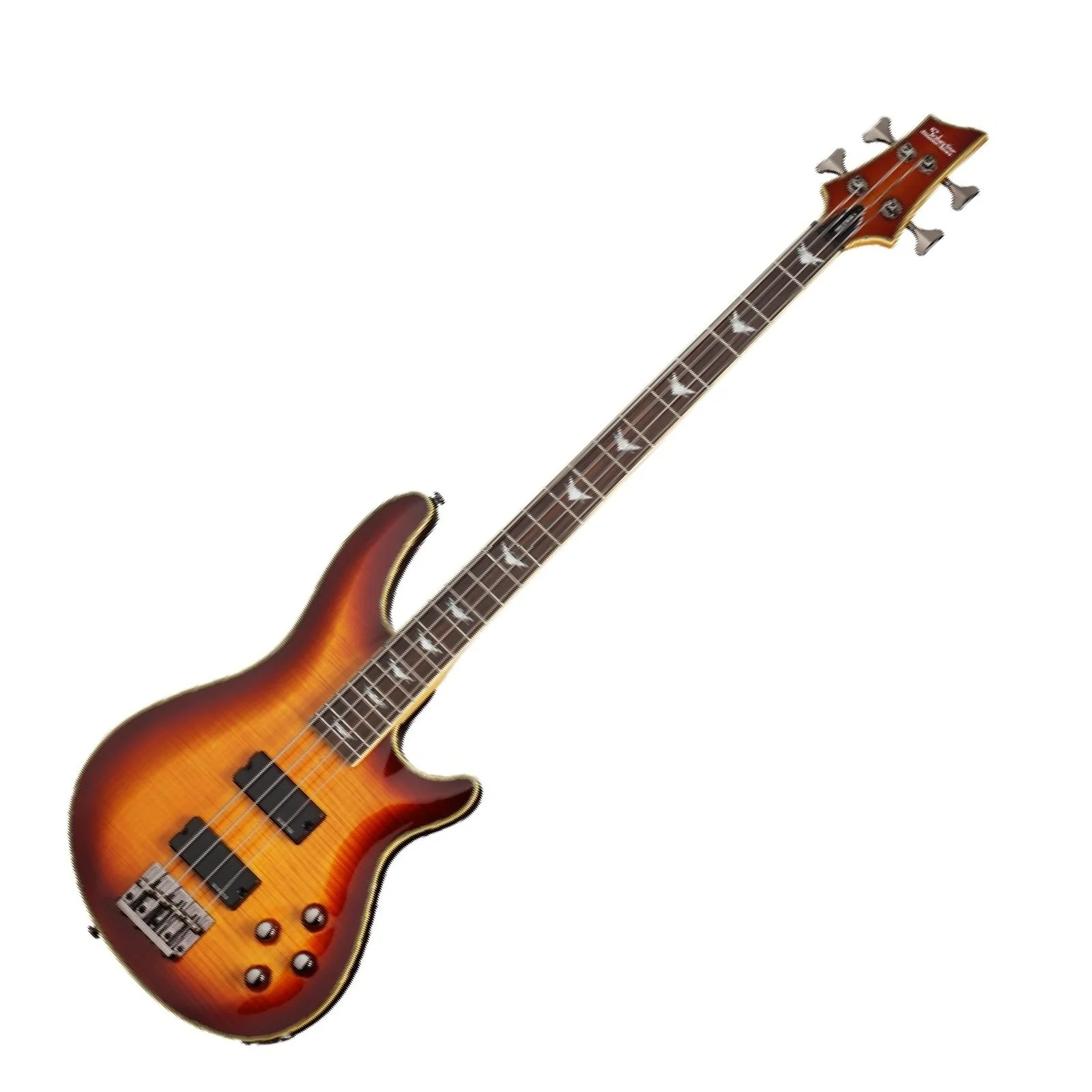 Schecter Omen Extreme4 Electric Bass Guitar Old Vintage Sunburst