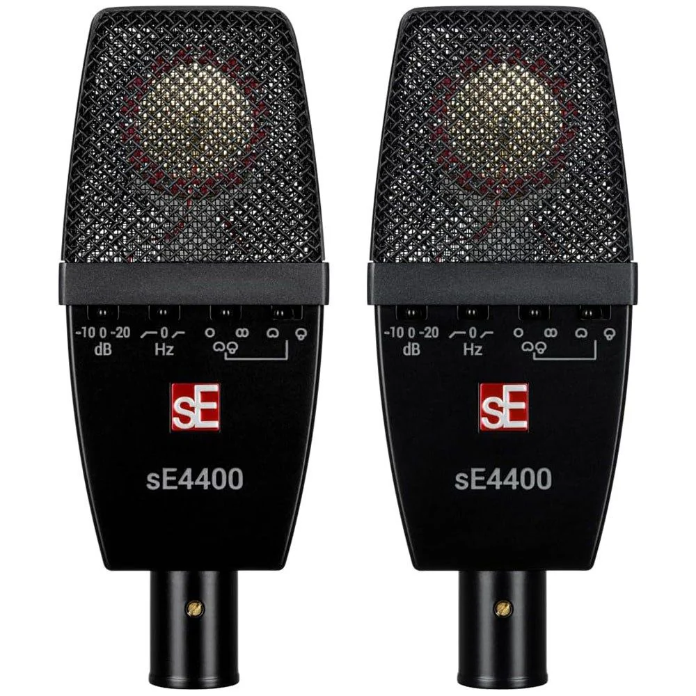 sE Electronics 4400 Multi Pattern Condenser Microphones (Matched Pair)