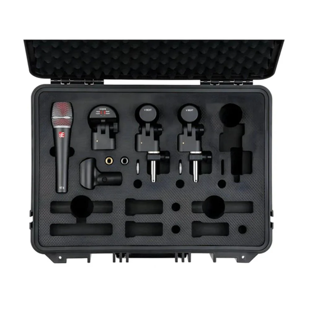 sE Electronics V Pack w/ V Kick, 2x V Beat & V7X inc Case