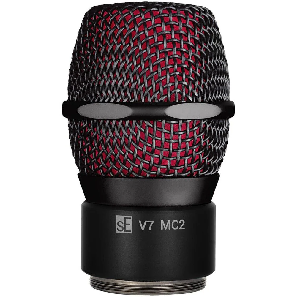 sE Electronics V7 Mic Cap for Sennheiser Wireless Systems inc MP03 Pouch (Black)