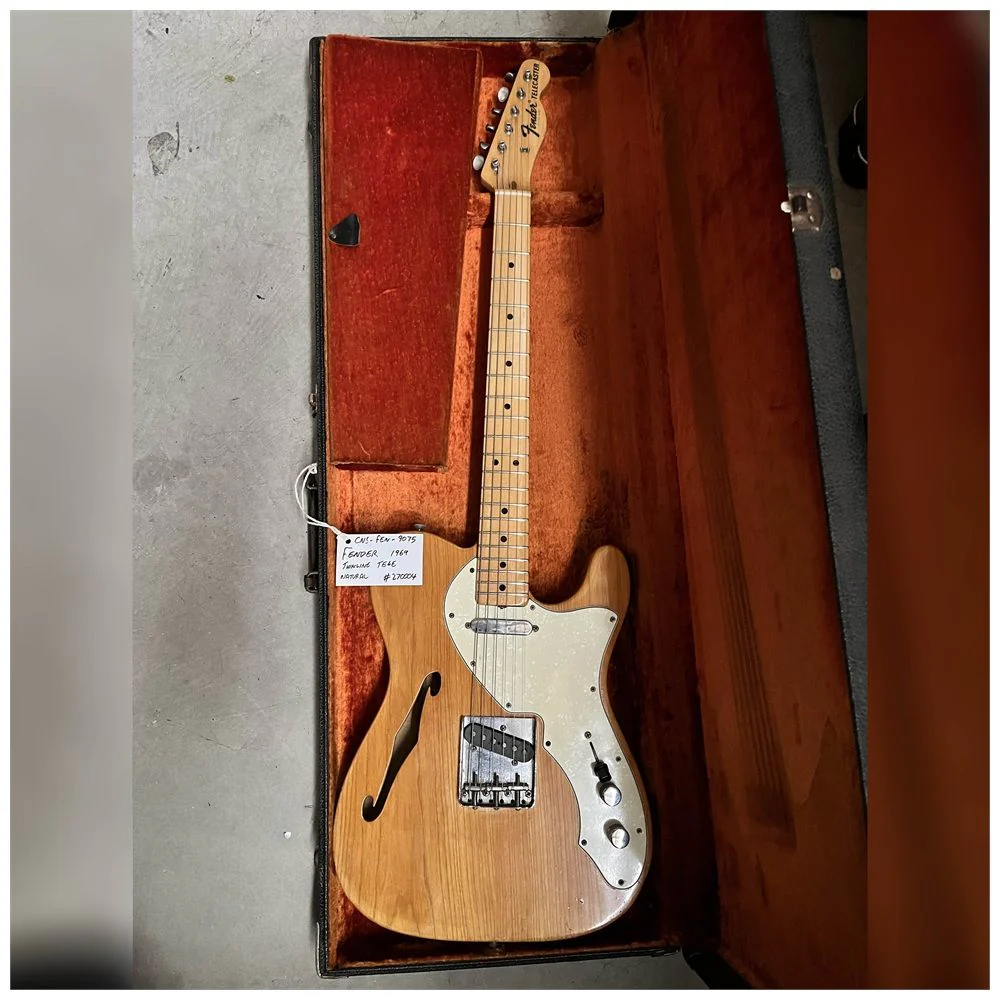Secondhand Fender 1969 Thinline Tele Natural (Consignment Stock) - Image 2