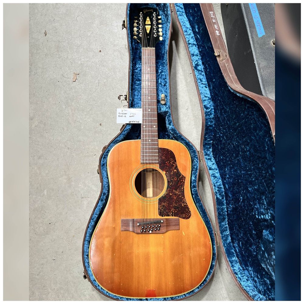Secondhand Gibson 1966 B45-12 (Natural) - Image 2