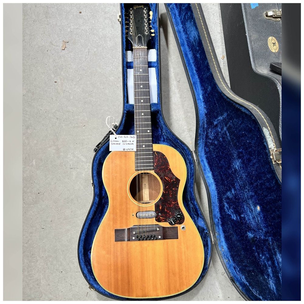 Secondhand Gibson B25-12-N 12-String Baritone Acoustic Guitar