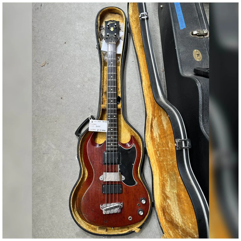 Secondhand Gibson EB3 Bass (Cherry) [Headstock Repair]