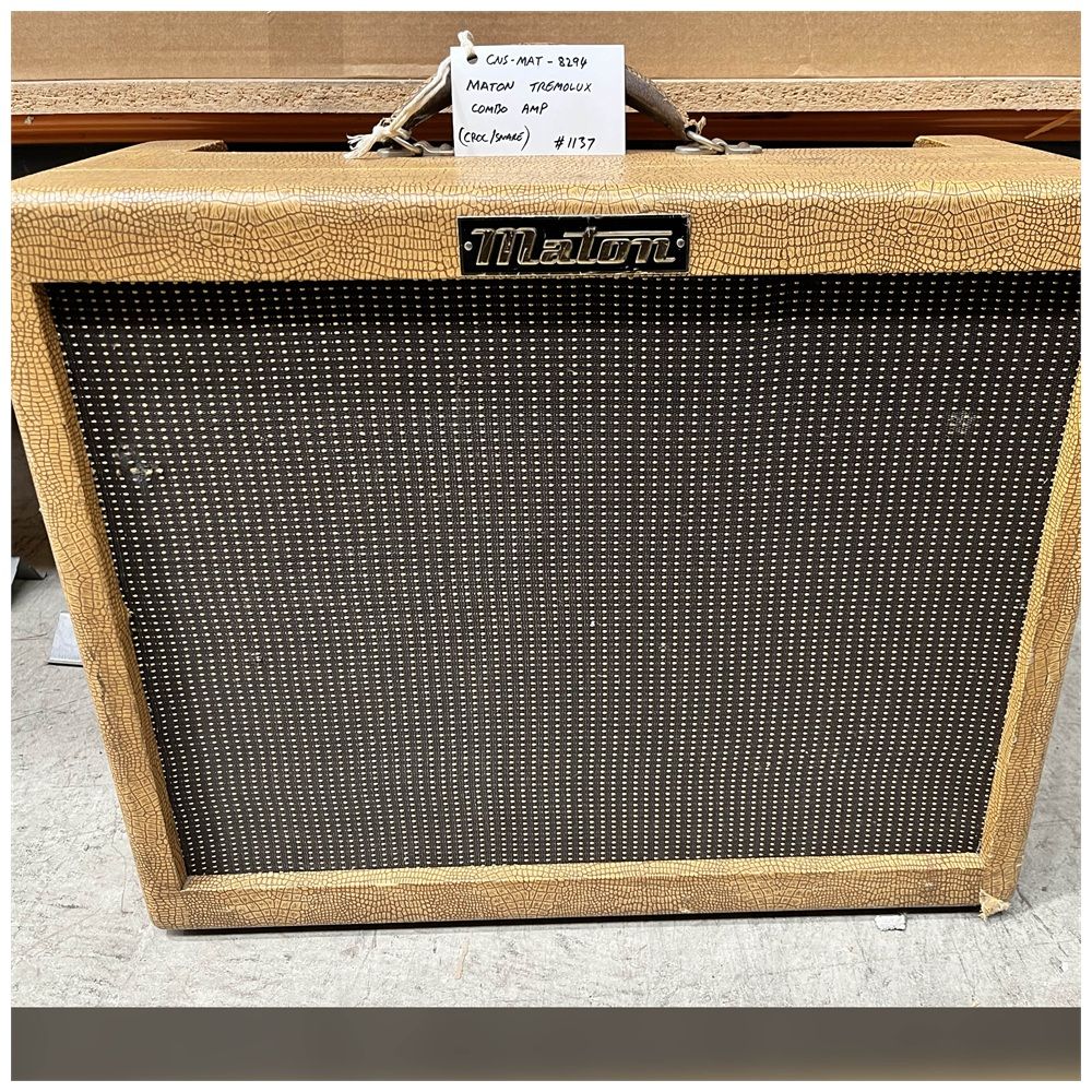 Secondhand Maton Tremolux Combo Amp Tweed (Consignment Stock)