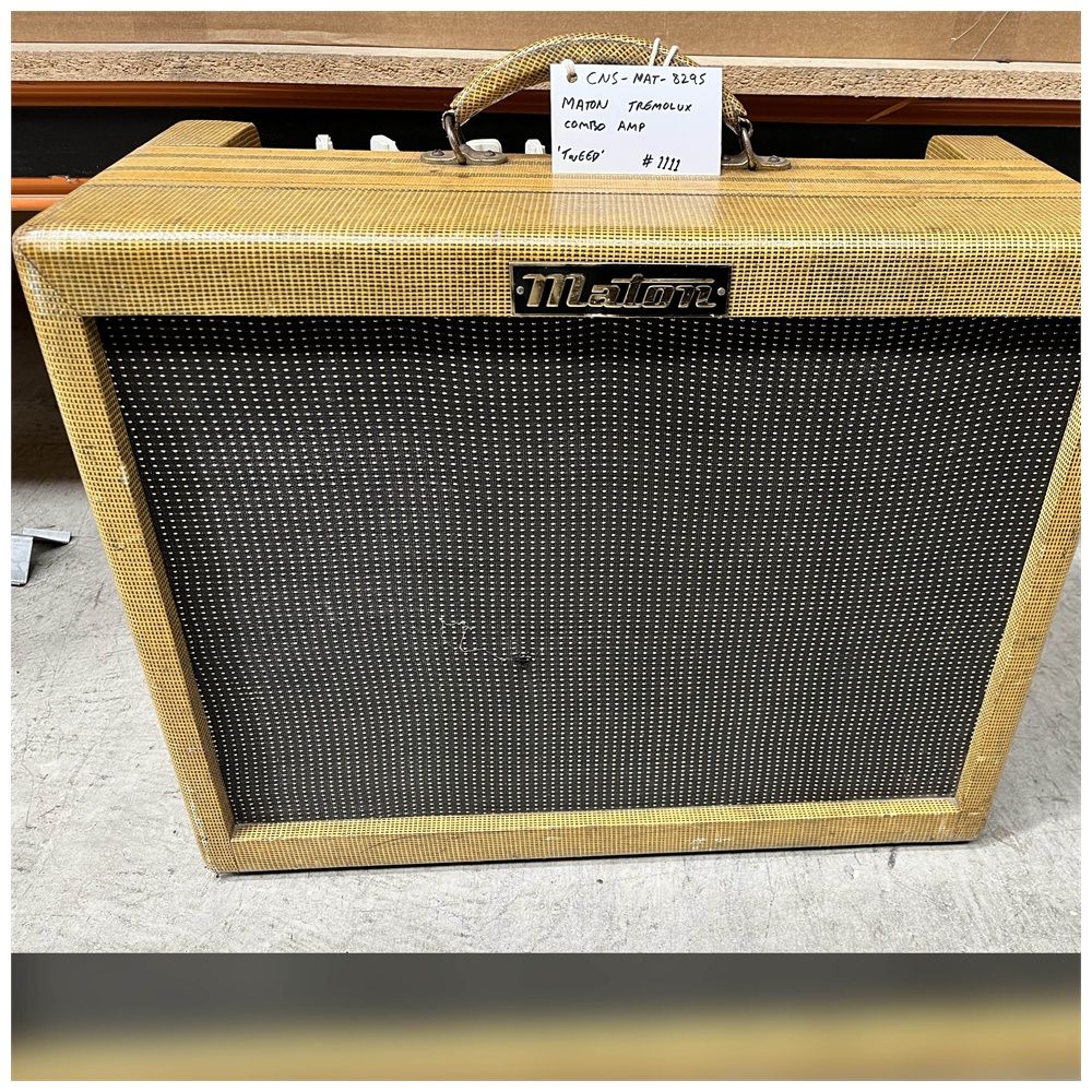 Secondhand Maton Tremolux Combo Amp Tweed (Consignment Stock)