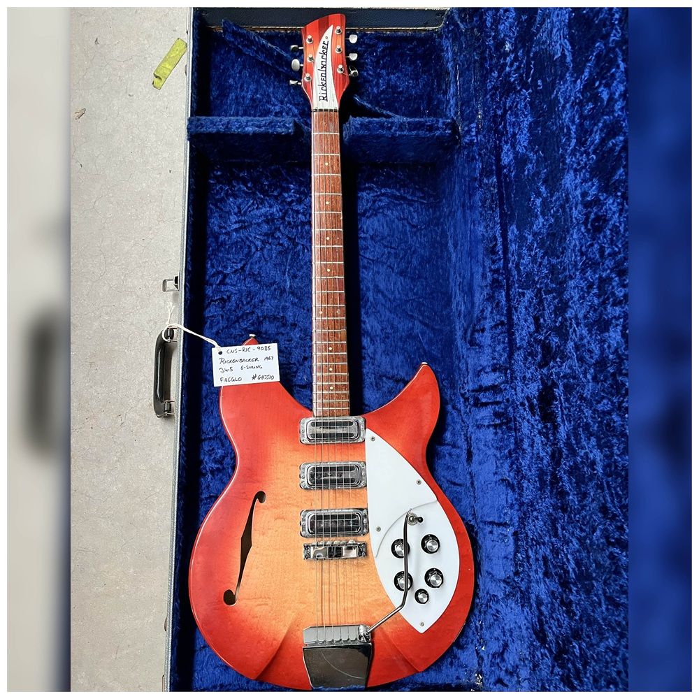 Secondhand Rickenbacker 1967 345 6 String Fireglow (Consignment Stock)