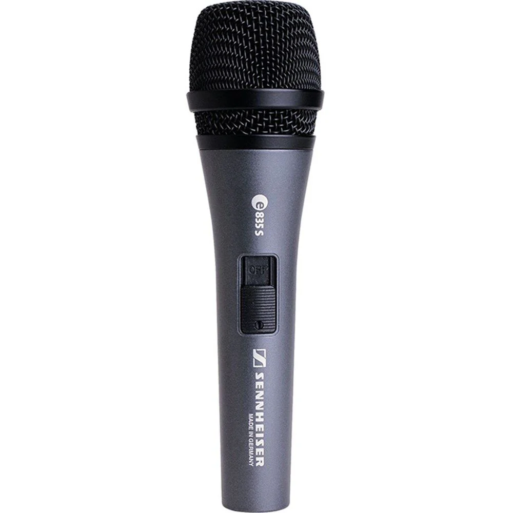 Sennheiser e835S Dynamic Cardioid Live Vocal Microphone w/ Switch