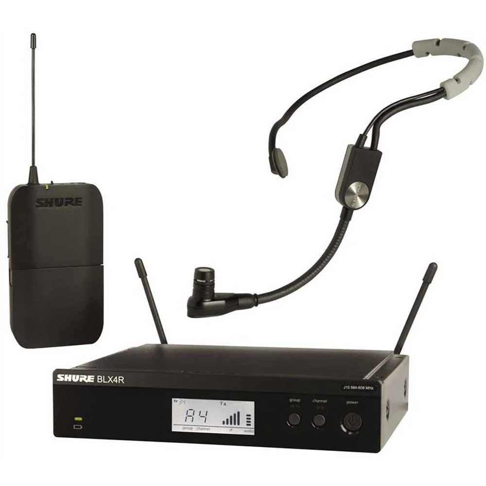 Shure BLX14 SM35 Wireless Headset Mic System M17