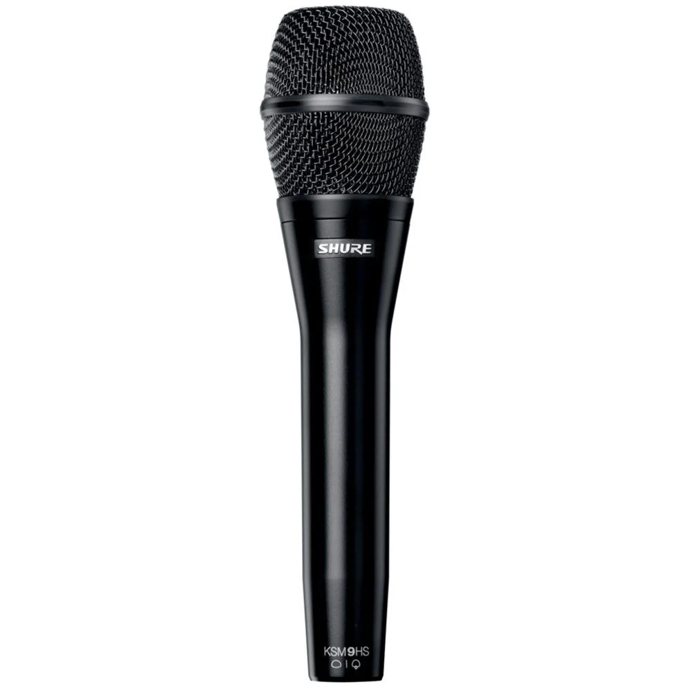 Shure KSM9HS Condenser Microphone w/ Switchable Polar Pattern (Black)
