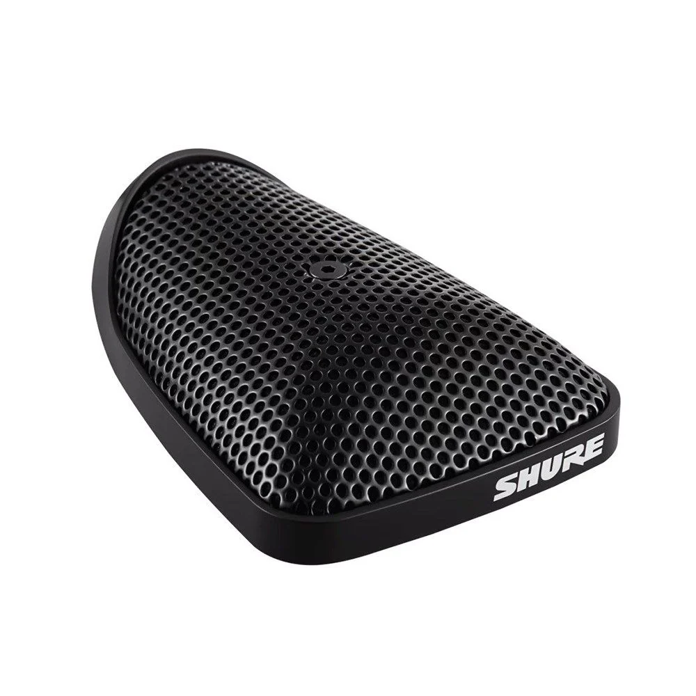 Shure Omnidirectional Boundary Condenser Microphone w/ 12" Cable (Black)