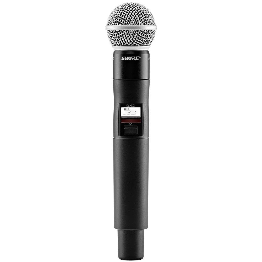 Shure QLXD2/SM58 Handheld Wireless Microphone Transmitter (H53 Band)